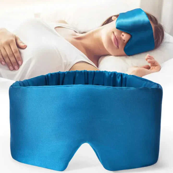 Luxueus Slaapmasker Gemaakt van 100% Moerbeizijde | voor Rustgevende Nachten