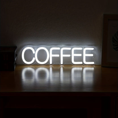 Stijlvol Led Neonlicht Koffie