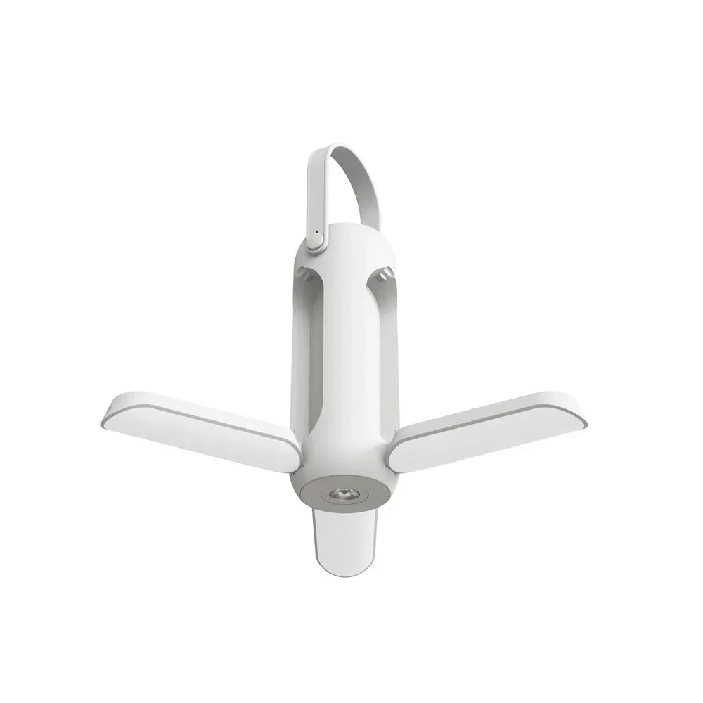 Draagbare Campinglamp met Flexibele Armen - voor Tenten en Buitengebruik