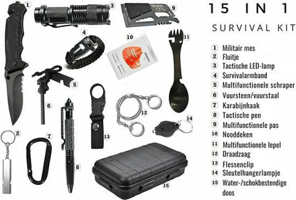 15-delige Survival Noodset