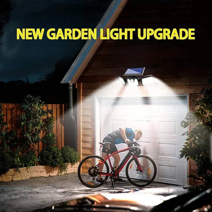 Buitenwandlamp op Zonne-energie
