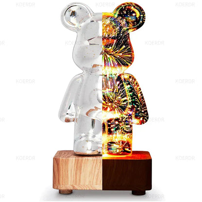 3d Vuurwerk Effect Led Lamp