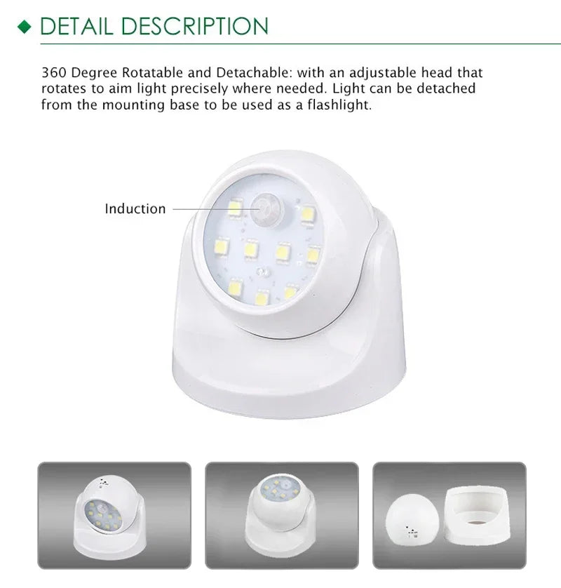 Draadloze Led-spot