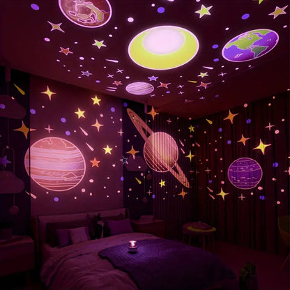 Magische Kinderkamerlamp met Sterreneffect