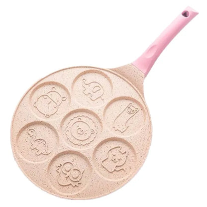 Ontbijtkoekenpan voor Kinderen - Leuke Pannenkoek- en Spiegeleivormen
