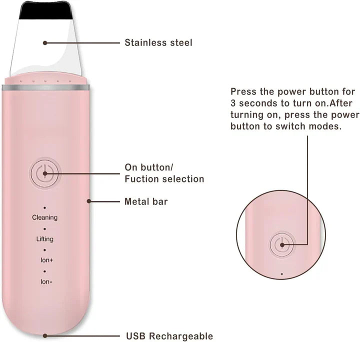 Huidscrubber voor Dieptereiniging