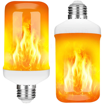 Vlameffectlamp - 9w Led-lamp met Realistische Vlammengloed