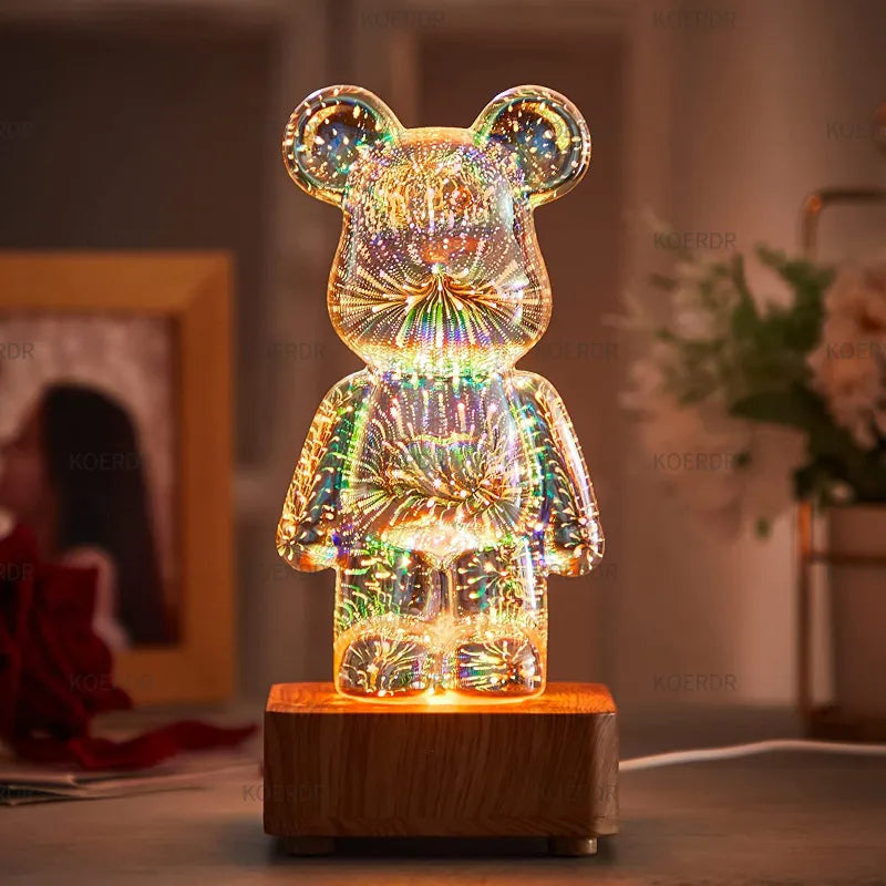 3d Vuurwerk Effect Led Lamp
