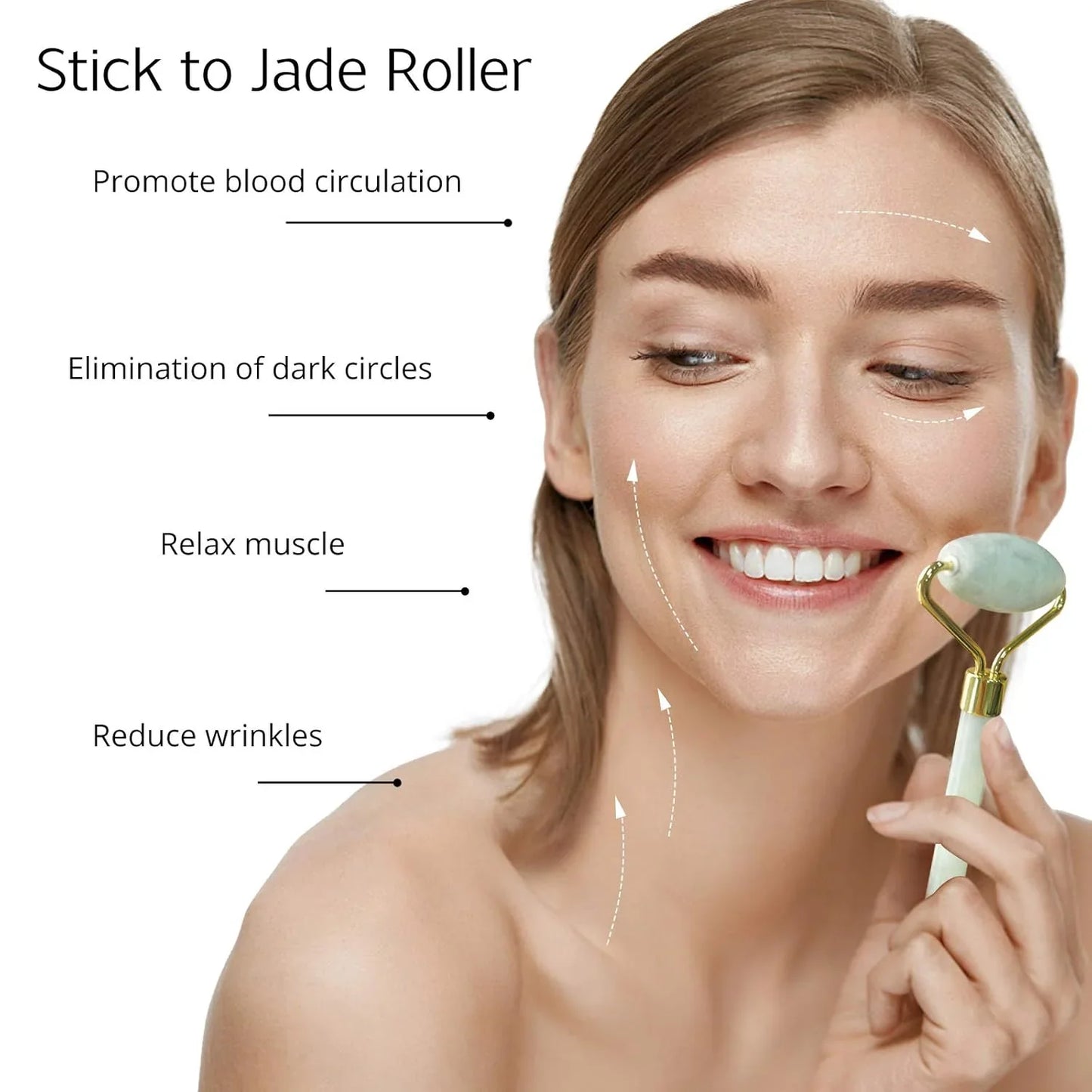Instant Glow Gua Sha & Jade Roller Set | voor een Stralende Huid en Natuurlijke Ontspanning
