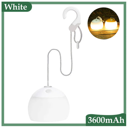 Retro Led Campinglamp - Oplaadbaar Usb-lampje