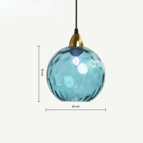 Sferische Glazen Hanglamp