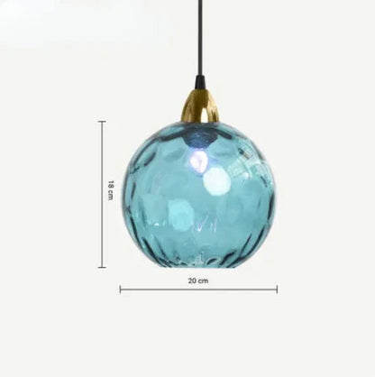 Sferische Glazen Hanglamp