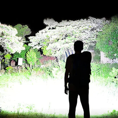 Tactische Zaklamp - Led Zaklamp met Zoom & Powerbankfunctie