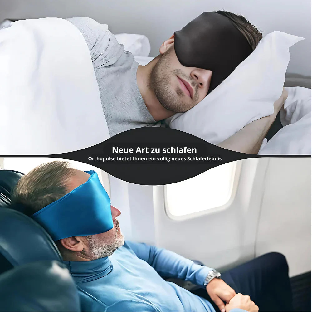 Luxueus Slaapmasker Gemaakt van 100% Moerbeizijde | voor Rustgevende Nachten