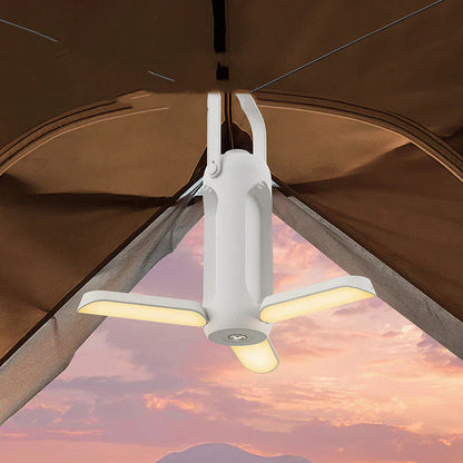 Draagbare Campinglamp met Flexibele Armen - voor Tenten en Buitengebruik