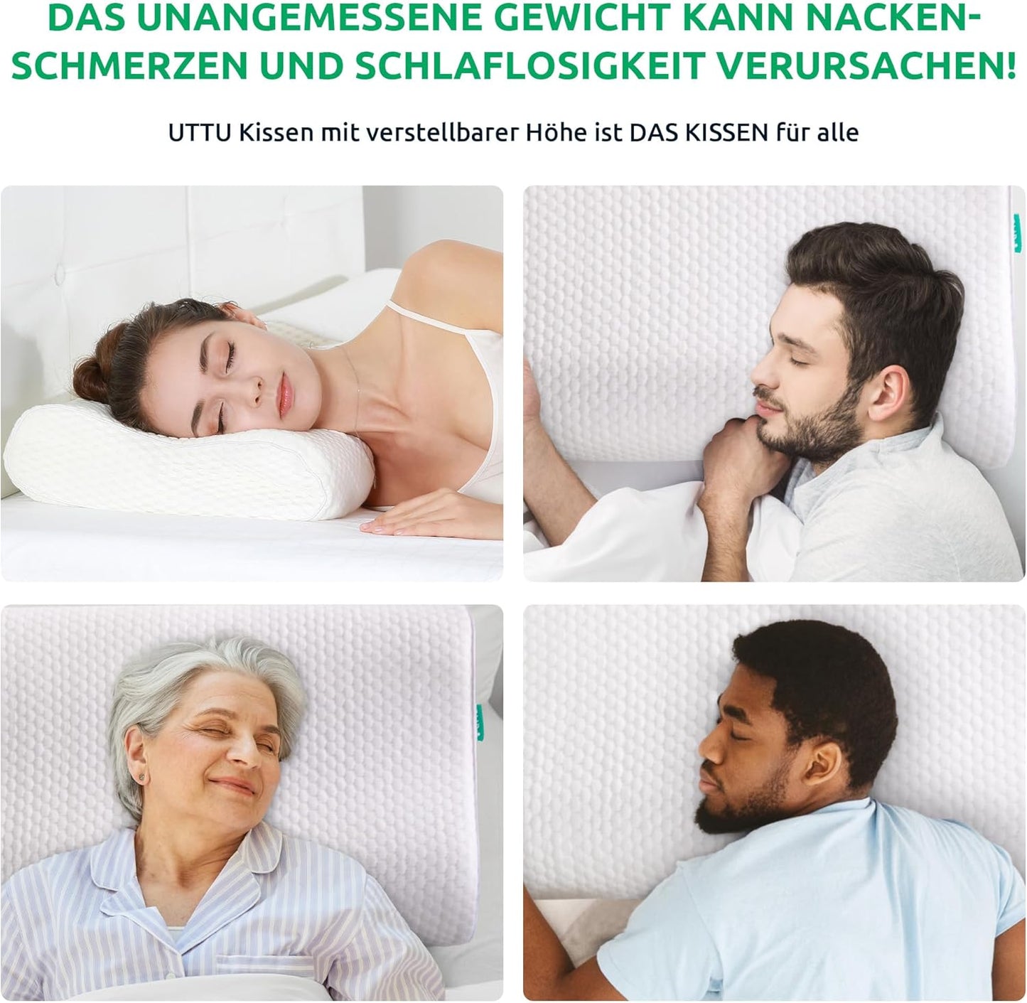 Ergonomisch Orthopedisch Nekkussen