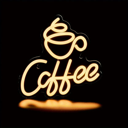 Neon Led Coffee Sign voor Wanddecoratie