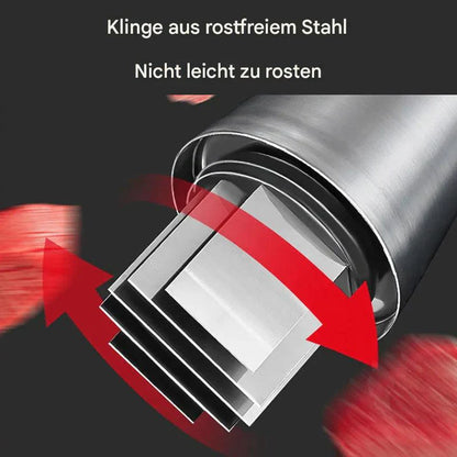 Multifunctionele Knoflook- en Groentehakmolen - Roestvrijstalen Hakmolen voor Snel Snijden