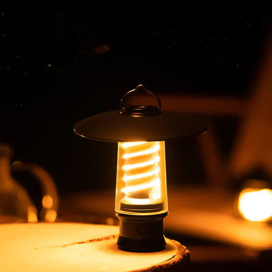Veelzijdige Led-camperlantaarn met Zaklampfunctie