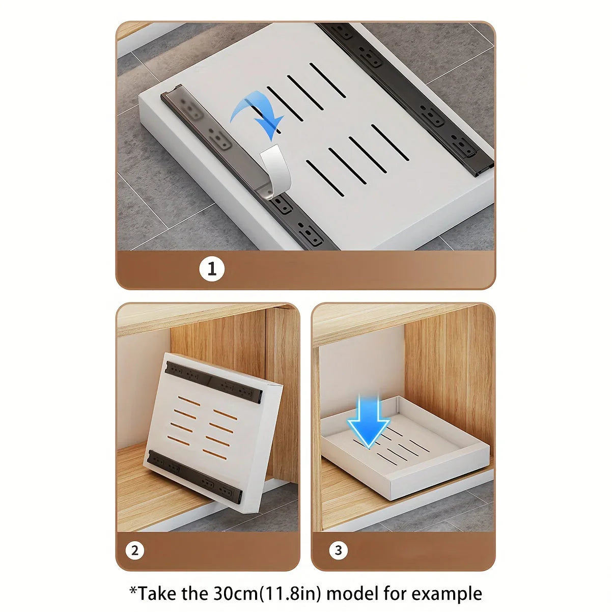 Uitbreidbare Keukenkast Organiser