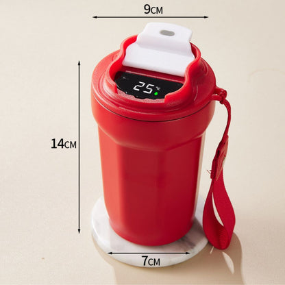 Roestvrijstalen Koffiemok met Led Temperatuurweergave 450 Ml