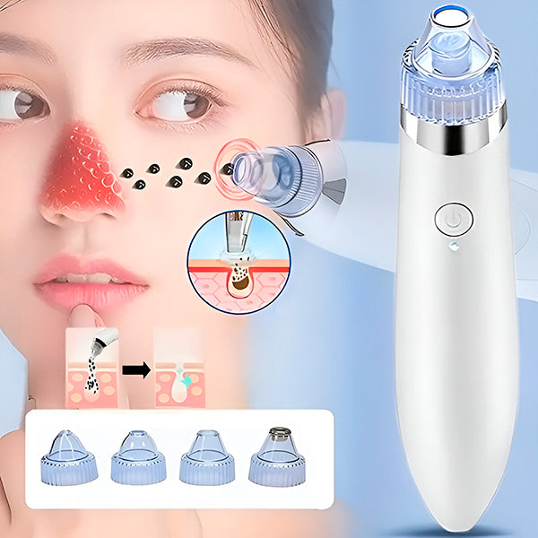 2-in-1 Poriënreiniger en Microdermabrasieapparaat