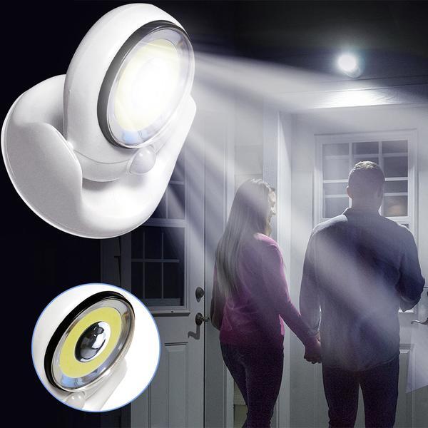 Heldere Led-wandlamp met Bewegingsmelder
