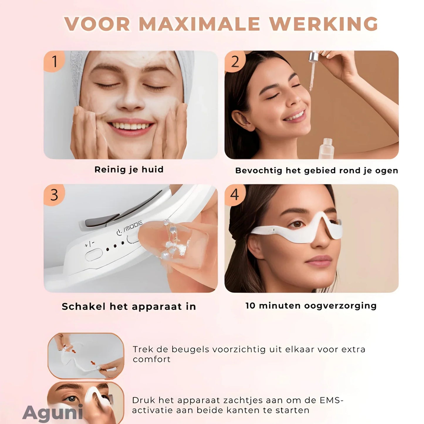 Therapeutische Ems-bril met Roodlichttechnologie