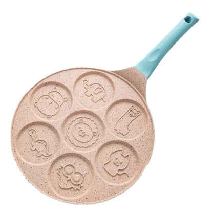 Ontbijtkoekenpan voor Kinderen - Leuke Pannenkoek- en Spiegeleivormen
