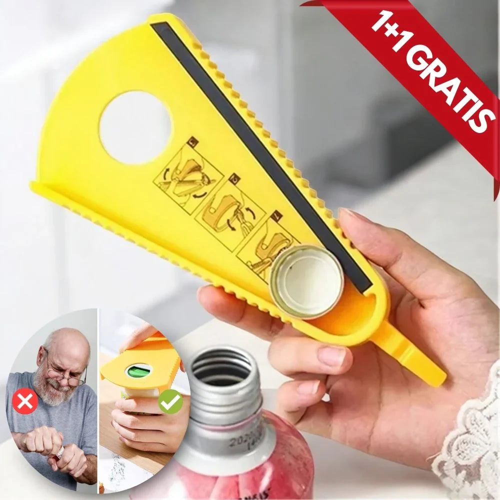 Ergonomische Flesopener met Praktisch Handvat voor Eenvoudig Gebruik