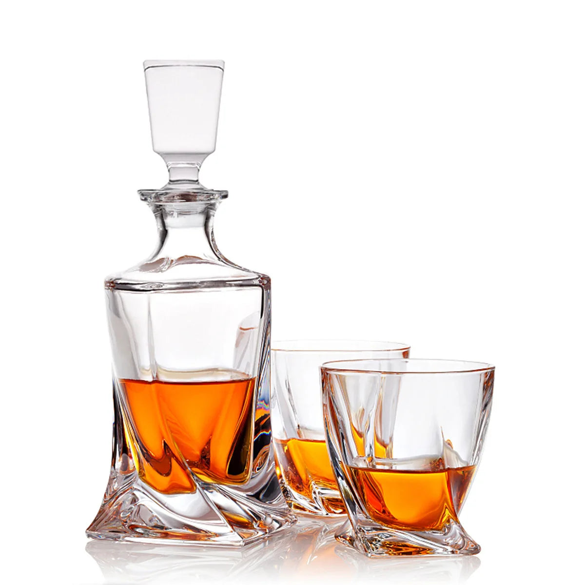 Exclusieve Kristallen Whiskeyset met Karaf en Bekers