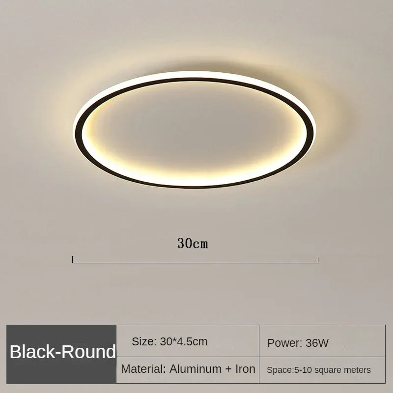 Noordse Ronde Plafondlamp