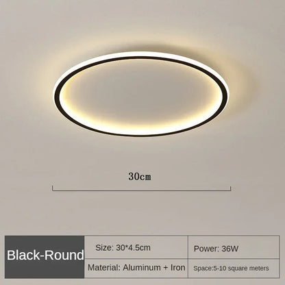 Noordse Ronde Plafondlamp
