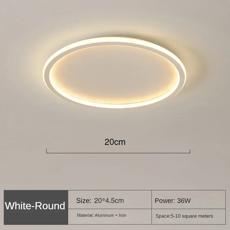 Noordse Ronde Plafondlamp