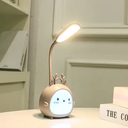 Oogvriendelijke Leeslamp voor Kinderen met Usb-nachtlampje