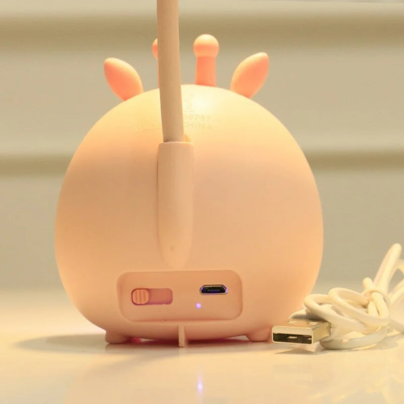 Oogvriendelijke Leeslamp voor Kinderen met Usb-nachtlampje
