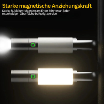 Led Zaklamp met Meerkleurenfilters - Oplaadbare Usb-c Zaklamp met Kampeer- en Noodlichtfunctie