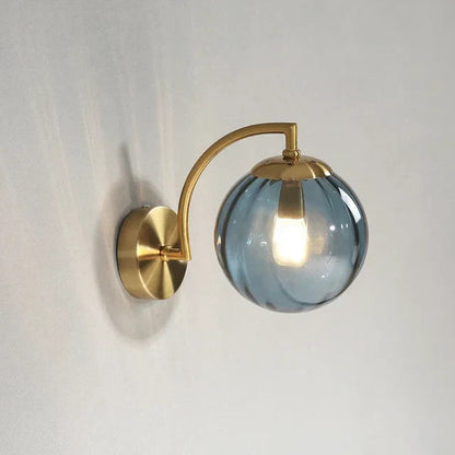 Elegante Wandlamp met Glazen Ontwerp