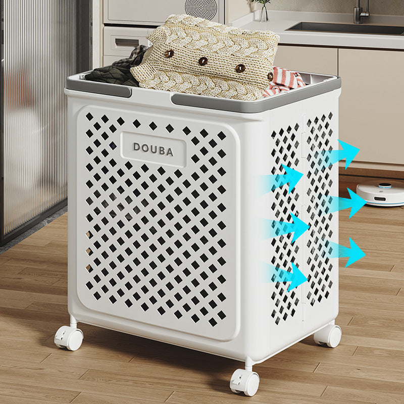 Opvouwbare Wasmand met Wieltjes