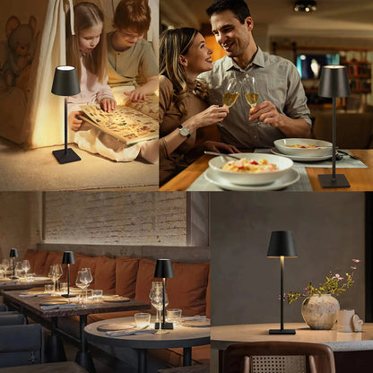 Elegante Led Tafellamp met Oplaadbare Batterij