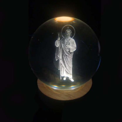 Kristallen Bol met Lichtgevende Maan