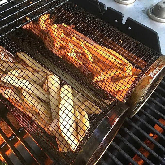 Praktische Metalen Barbecuemanden 1x