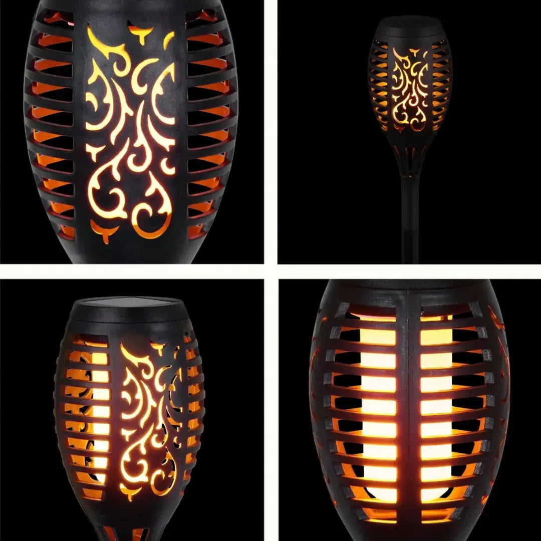 Led-zaklampen op Zonne-energie - Solarflame Design
