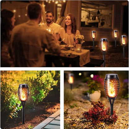 Led-zaklampen op Zonne-energie - Solarflame Design