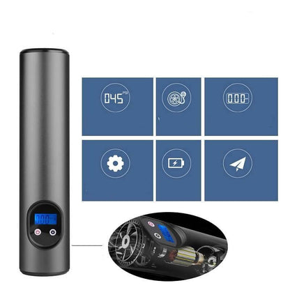 Draagbare Elektrische Luchtcompressor met Digitaal Display