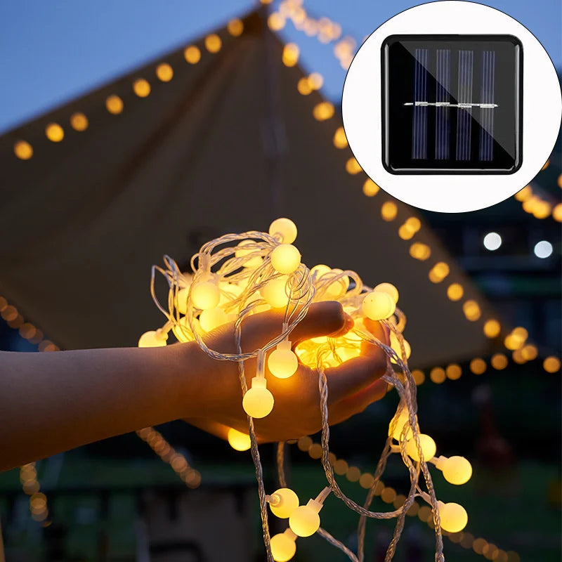 Sprookjesverlichting op Zonne-energie voor Buiten