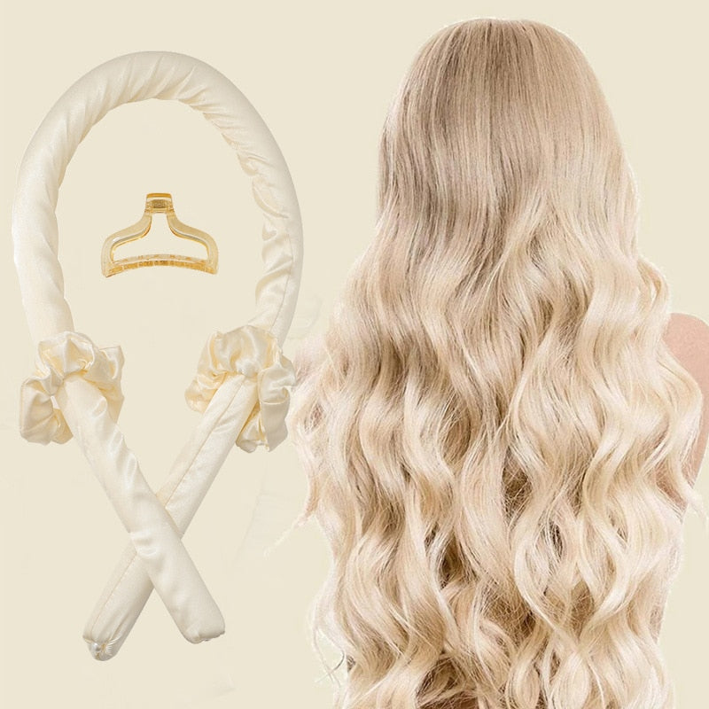 Silky Krullen Zonder Warmte - Flexibele Kruller voor Zachte Golven