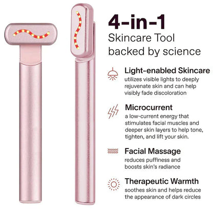 Ems Microstroom Gezichtsliftapparaat - Huidverstrakking & Anti-aging voor een Stralende Huid