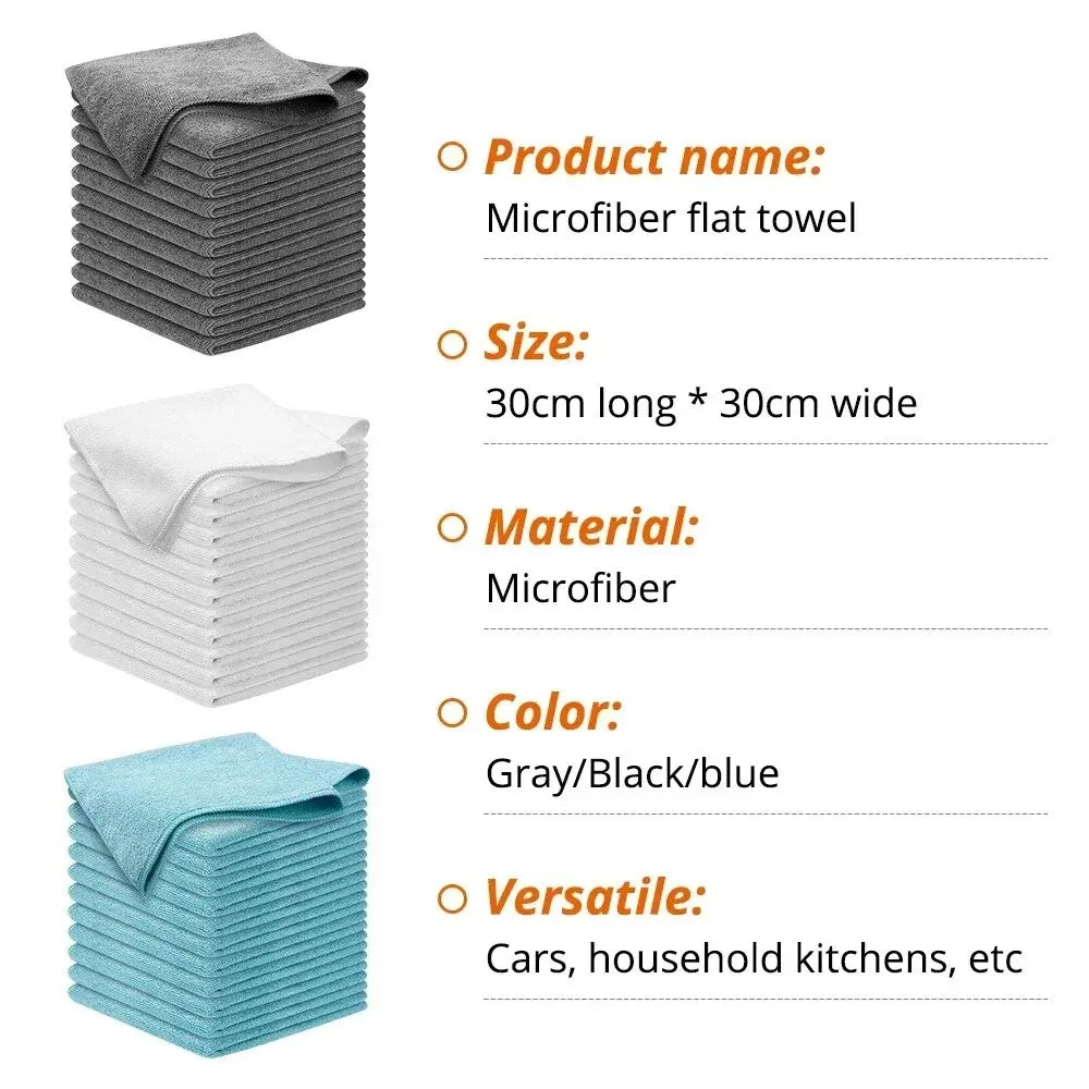 Microvezel Autoreinigingsdoekjes Set ( 10 Stuks )