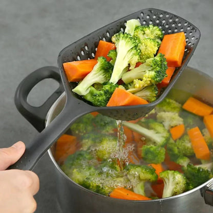Grote Pp Keukenlepel voor het Uitlekken van Groenten - Praktische Zeeflepel voor de Keuken